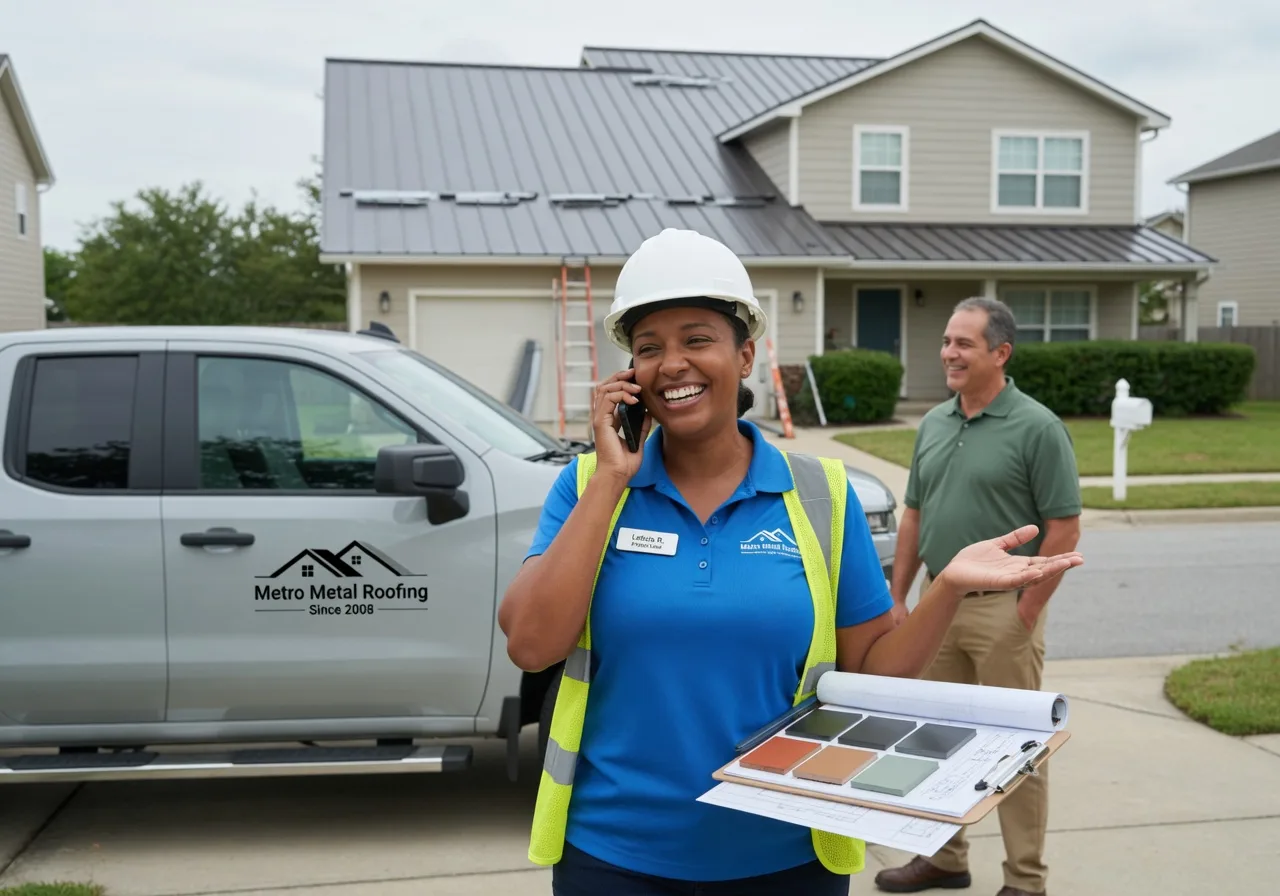 Storm Damage Metal Roof Repair in Steamboat Rock, IA